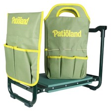 Garden Kneeler and Seat with 1 Gardening Tool Pouch and 1 Tool Bag, 10.2 Wide...