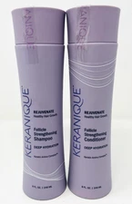 Keranique Rejuvenate Hair Follicle Strengthening Shampoo + Conditioner 8oz