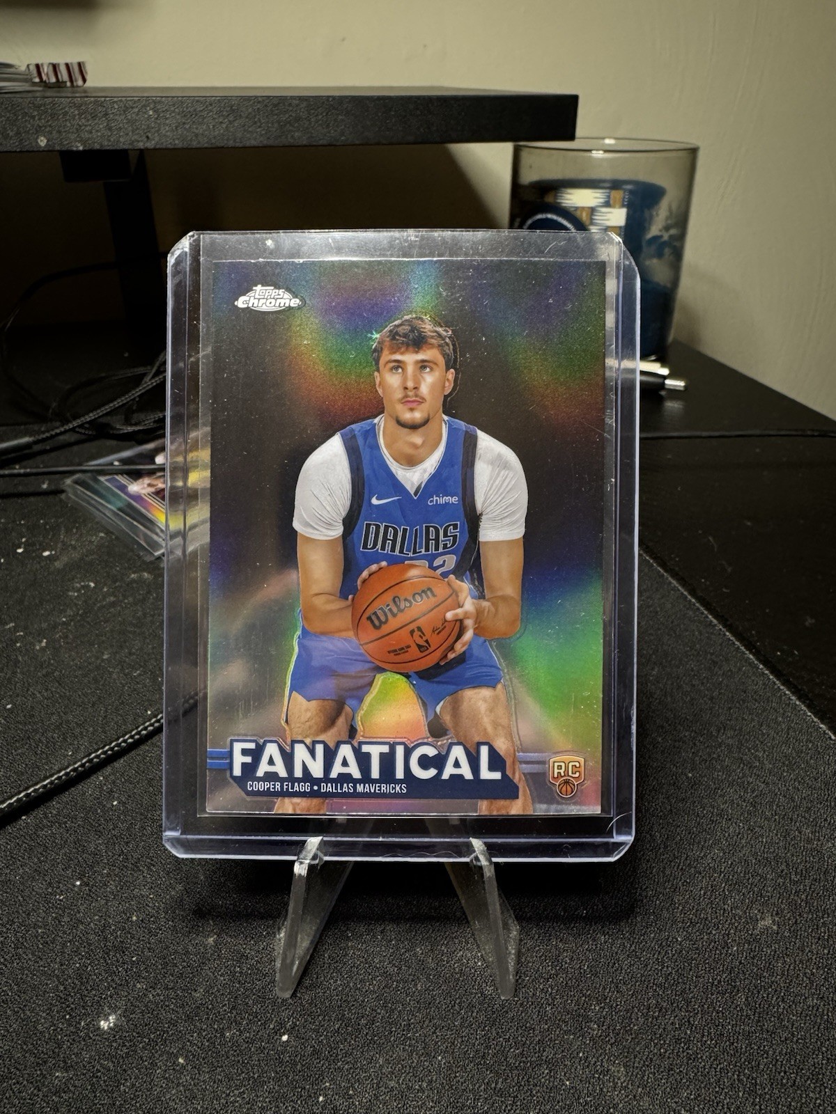 2025-26 Topps Chrome Fanatical Cooper Flagg Rookie Card RC #FAN-21 SSP Case Hit