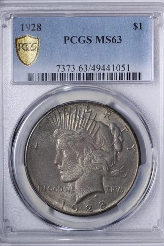 1928 Peace Dollar