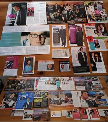 MATTHEW PERRY magazine Clippings coupure de presse * cuttings * FRIENDS *