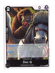 Doc Q OP09-090 Rare Foil Emperors in the New World One Piece TCG