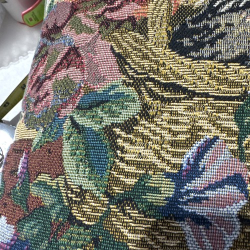 Vintage Tapestry Needlepoint Kitty Cat Kitten Throw Pillow Cottagecore - Picture 7 of 22