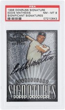 Eddie Mathews Cards and Autographed Memorabilia Guide 42