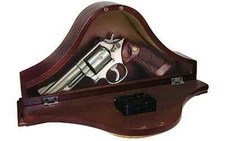 PS Products Concealment Mantle Working Clock Holds Full Sized Handgun - MGC