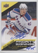 2010 Upper Deck Priority Signings Fall Expo 14/75 Artem Anisimov #PS-AA Auto 2d8