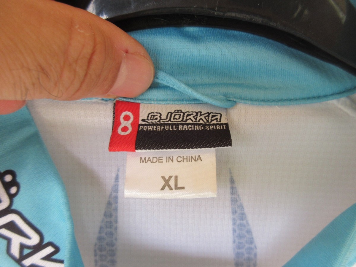 Maillot Cycliste Bjorka Sans Manches Ville De Nice – Noir, Blanc, Rouge, Taille 8 / XXXL