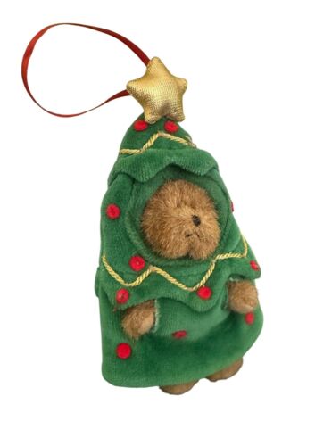 Vintage Boyds Bears Frasier Weihnachtsbaum Kopf Bohnensammlung Plüsch Ornament 6 Zoll - Bild 2 von 6
