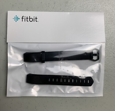 FITBIT Black REPLACEMENT Exercise Watch BAND  660-0538-01 B New Sealed
