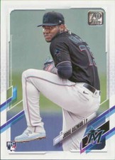2021 Topps Update #US321 Jorge Guzman NM-MT RC Rookie Marlins