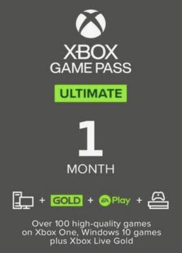 1 Mese / Month Xbox Game Pass Ultimate / Live Gold / Ea Access Instant Delivery - Photo 1/1