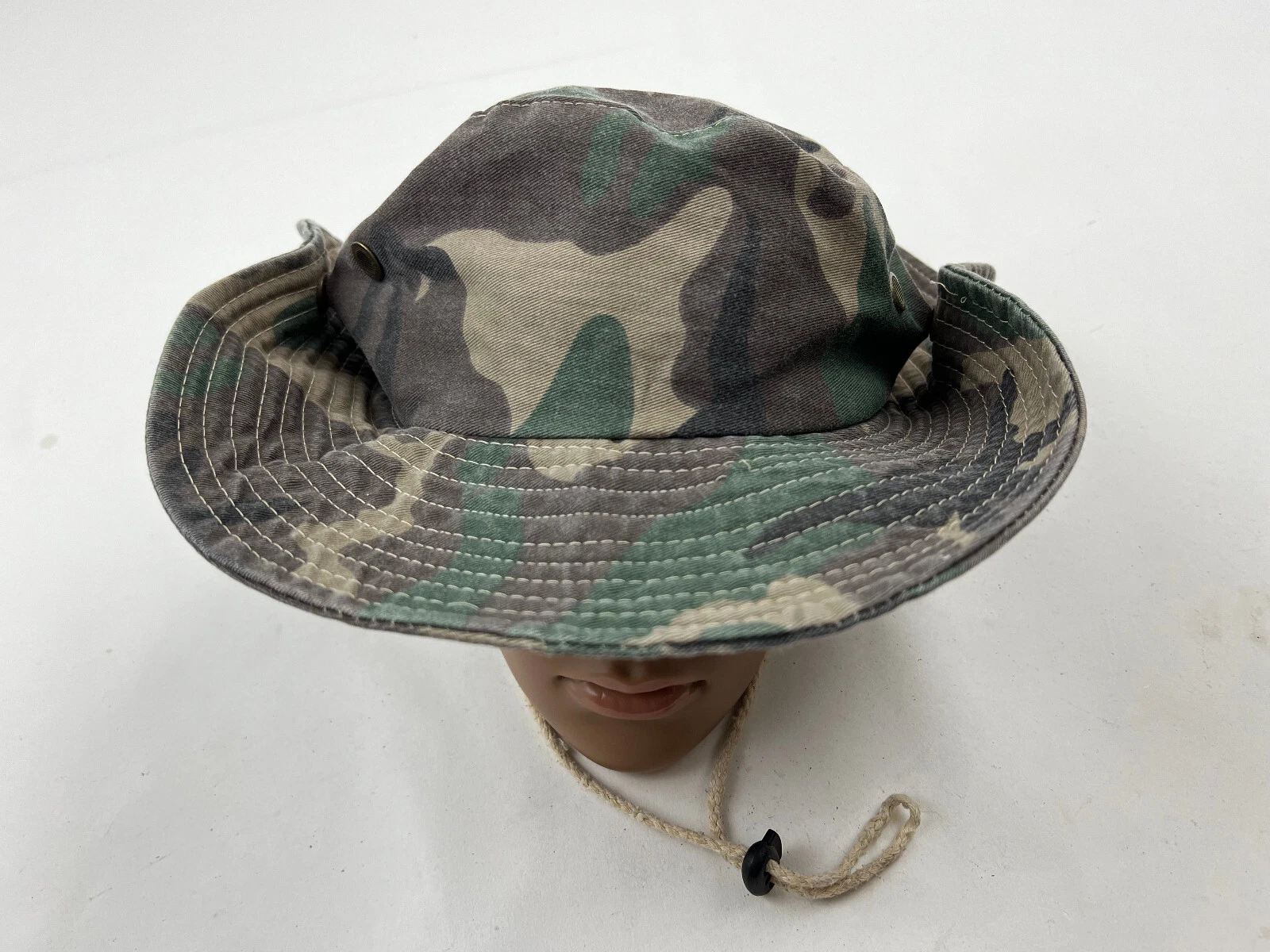 Camouflage Hat Cap Boonie Bucket Safari Mens Camo Outdoors Casual Adult Hunter