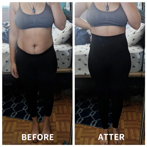 Leggings donna compressione vita alta tono controllo pancia coscia gamba body shaper - Foto 7 di 21