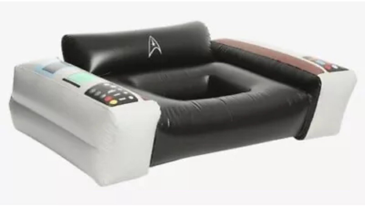 NIB Star Trek Original Series Captain Kirk's Chair Ft