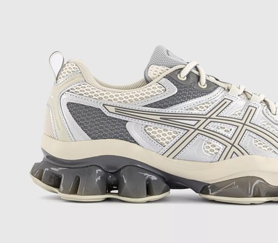 ASICS Gel-Quantum Kinetic Trainers White Light Dust Shoes | eBay