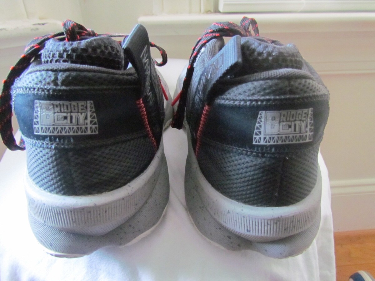 ADIDAS DAME 8 BRIDGE CITY GRAY RED BLACK MEN