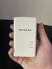 Netgear Powerline 1200 PL1200S Ethernet Port Wall-Plug-In Extender
