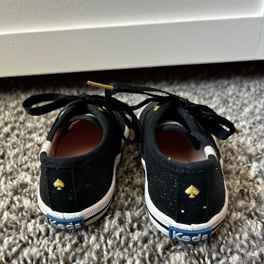 Kate Spade x Keds Champion Glitter Black Sneakers Toddler Shoes Size 6 thumbnail 8