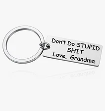 Funny Keychain Gift For Teenager From Grandma