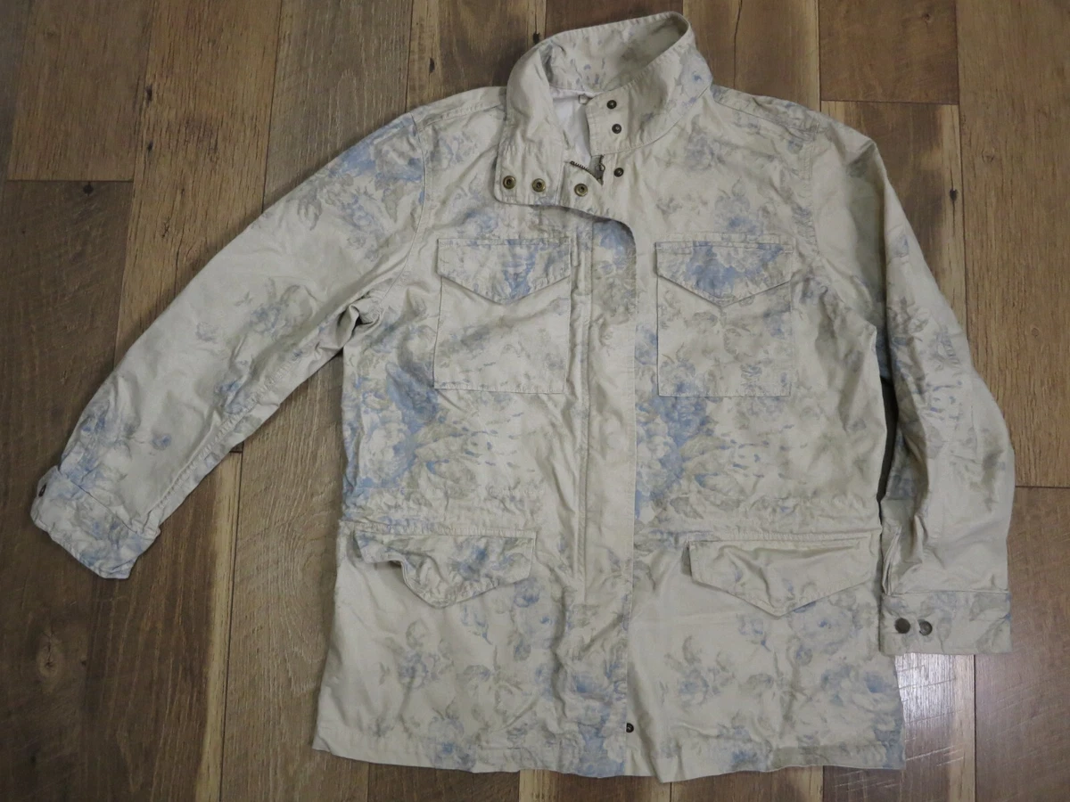 Floral store military jacket