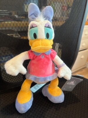Disney Store Daisy Duck Medium Soft Plush Toy, Medium 13 Inches