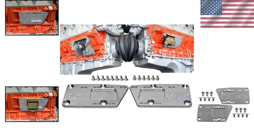Universal LS Engine Adapter Plate Set - Aerospace-Grade Billet Aluminum - Picture 2 of 9