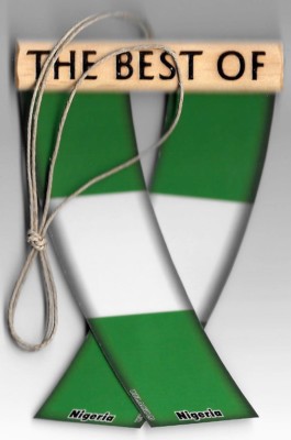 Rear view mirror car flags Nigeria Nigerian unity flagz for inside the car