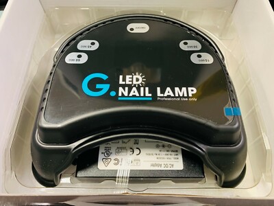 G LED 60W Nail Dryer Gel Lamp with Cord UV LED Light (BLACK) 