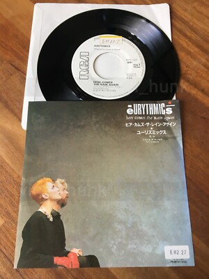 AO101 EURYTHMICS Here comes the rain again WL PROMO RPS-137 7ps Japan