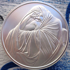 2 oz. WINTER - FOUR SEASONS Series thick BU round .999 fine silver 102.34 per troy oz