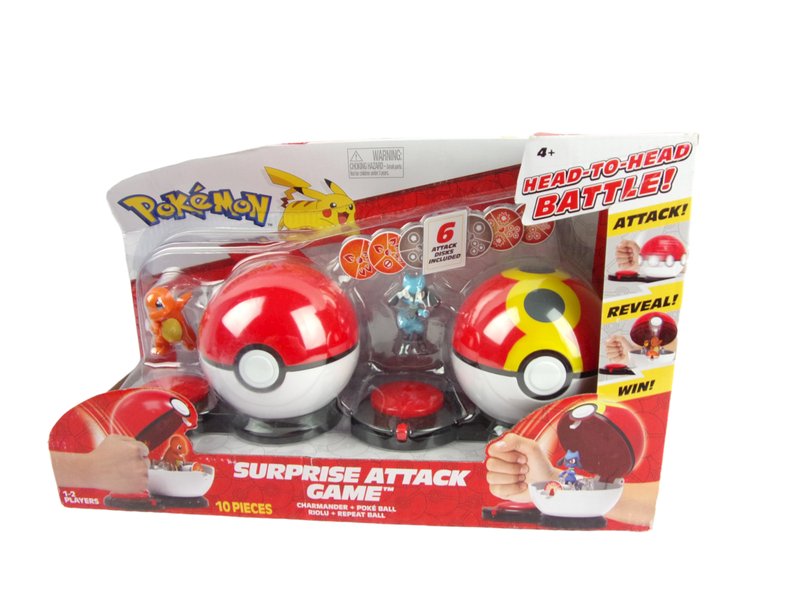 Pokemon Surprise Attack Game Charmander + Riolu - Sealed with Box Damage  191726409533 | eBay