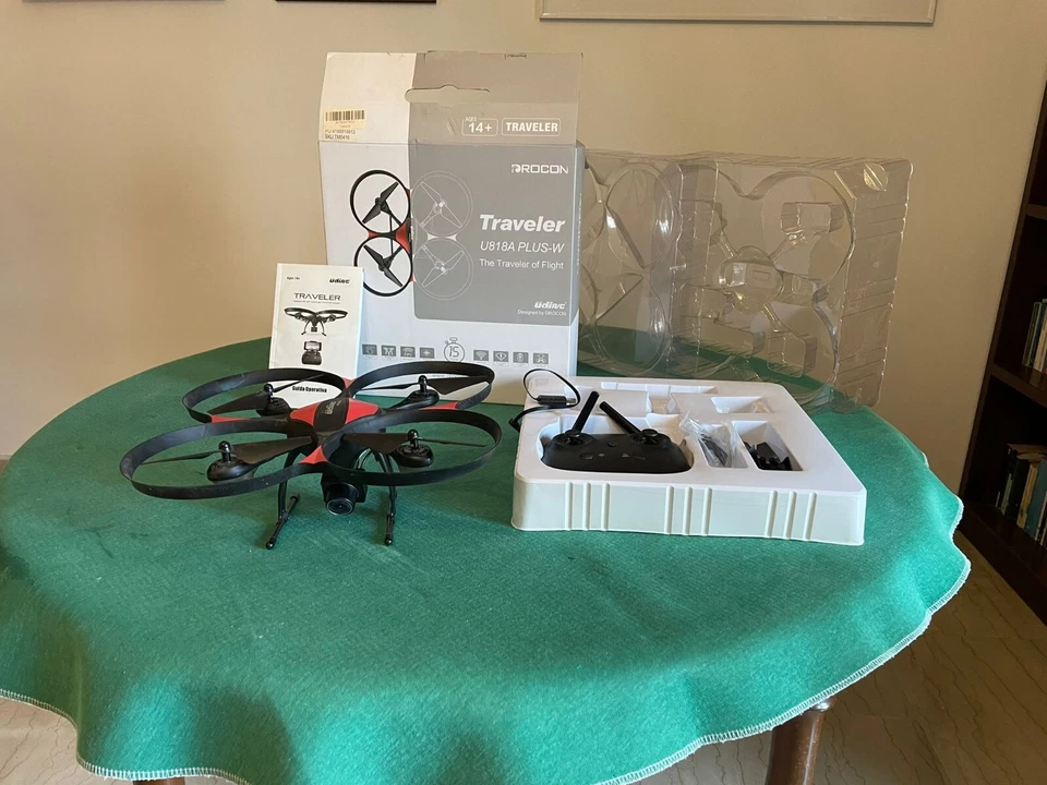 Drone Traveler / U818A Plus Quadrirotore RC autonomia volo 15 min (usato poco) - Immagine 4 di 4