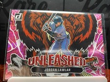 2023 Donruss Unleashed Pink Fireworks Holo #U4 Jordan Lawlar Arizona Diamondback