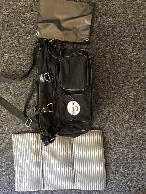 mimco turnlock baby bag