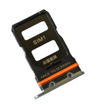 OEM XIAOMI 12 REPLACEMENT GREY DUAL SIM CARD HOLDER TRAY