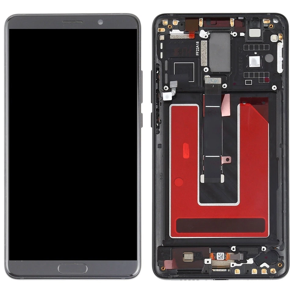 Repuesto digitalizador de pantalla táctil pantalla LCD fabricante de equipos originales con marco para Huawei Mate 10 Foto 3 de 4