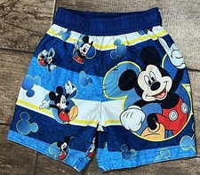 Mickey Mouse swim trunks, Disney Junior Mickey Swim Shorts.