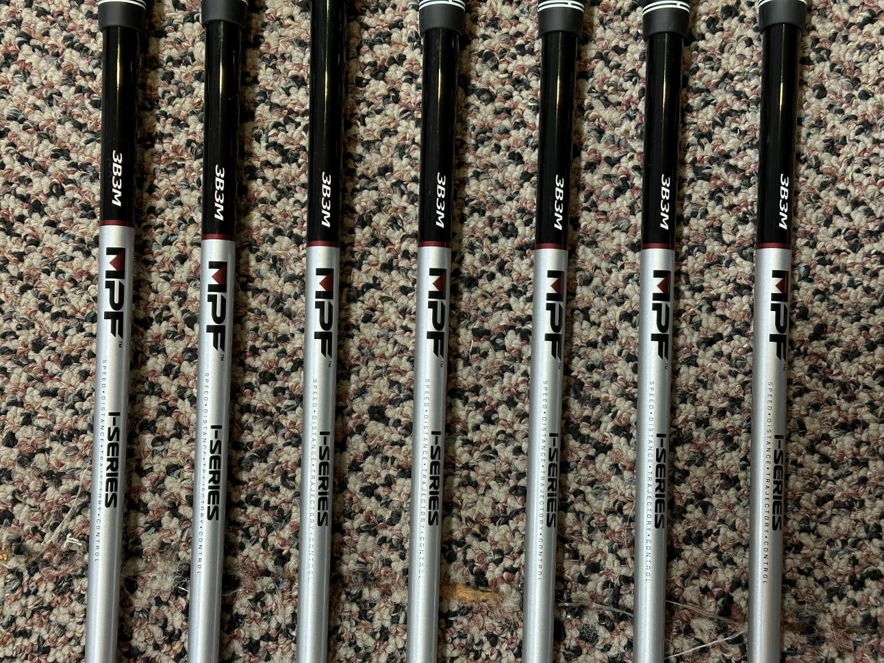 Pinhawk SL Single Length Iron Set 4PW MPF R Flex Shafts CP2 Wrap Grips