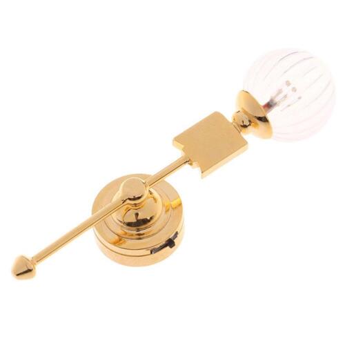 Mini Rundkopf Glas Wandlampe 1:12 Puppenhäuser OB11 Bubble Zubehör щг Q9X7 - Bild 10 von 12