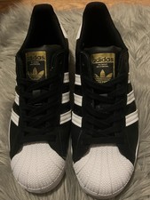 Size 5 - adidas Superstar Black White - FV3286 for sale online | eBay