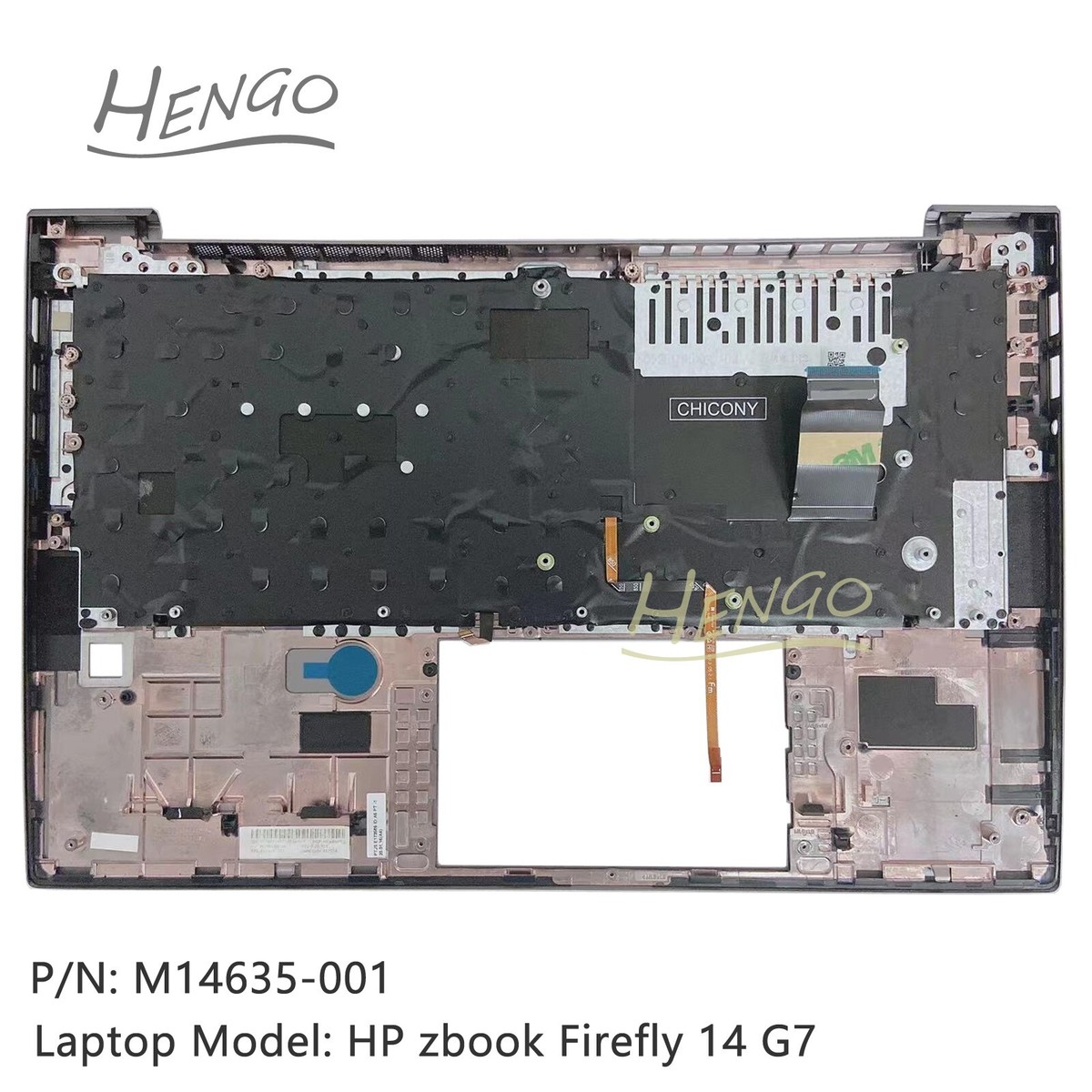 New For HP zbook Firefly 14 G7 Palmrest Upper Case Cover US