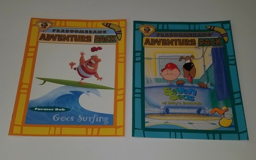 8 NEUE Fraboomerang Aktivität Arbeitshefte Cartoons Badewanne Surfen Dinosaurier Sommer - Bild 6 von 7