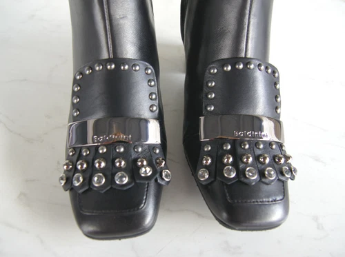 Baldinini EU 37.5 ankle boots booties boots shoes black New former RRP €575 image 5