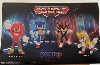 ⭐︎SONIC THE HEDGEHOG⭐︎3個セット SONIC フィギア SONIC 3 HEDGEHOG MOVIE 5