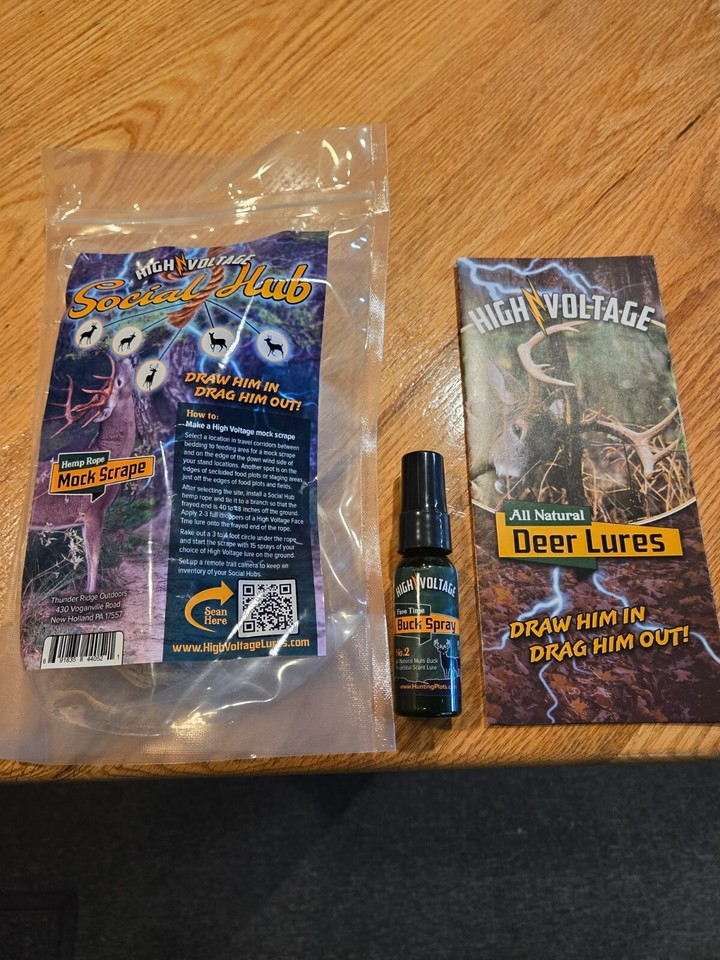 Deer mock scrape hemp rope, scent rope scrape. mock scrape, licking branch eBay