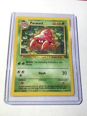 PARASECT - Jungle Set - 41/64 - Uncommon - Pokemon Card - Unlimited Edition  - NM | eBay