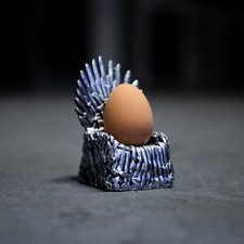NEW Game Of Thrones Inspired Egg Cup Iron Throne Egg Holder Unique Novelty Gift