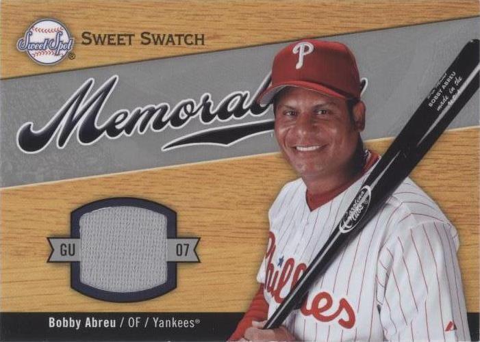 2007 Sweet Spot - Bobby Abreu #SW-BA - 1 of 1