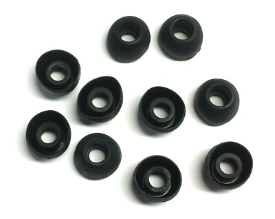 10 Earphone Cushions Medium Rubber Earbud Ear Tips for Symphonized NRG X 2.0 3.0