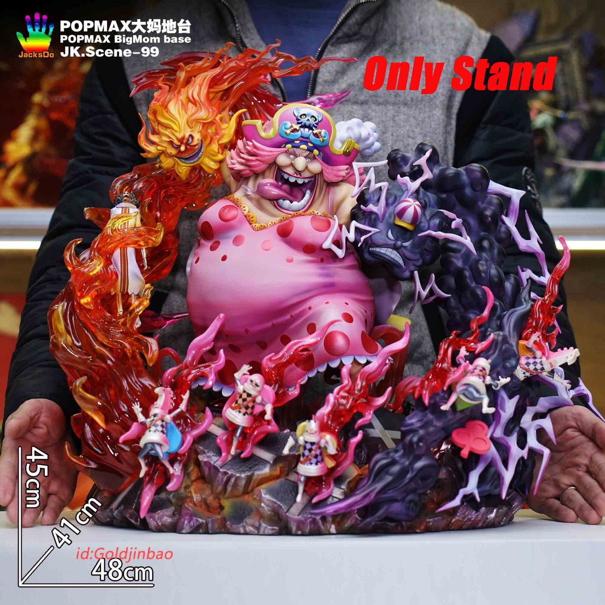 Jacksdo Studio One Piece Stand Fit For Big Mom Resin